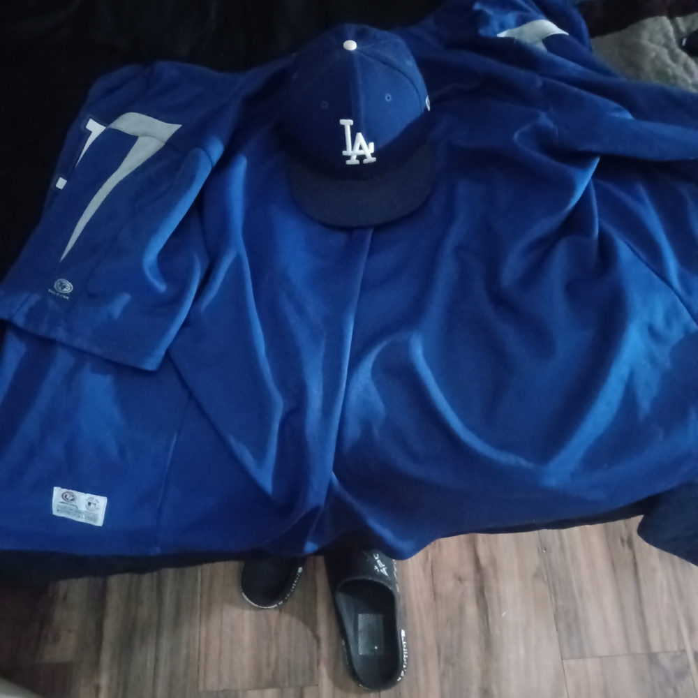 New Era Navy and Gray Fitted Cap